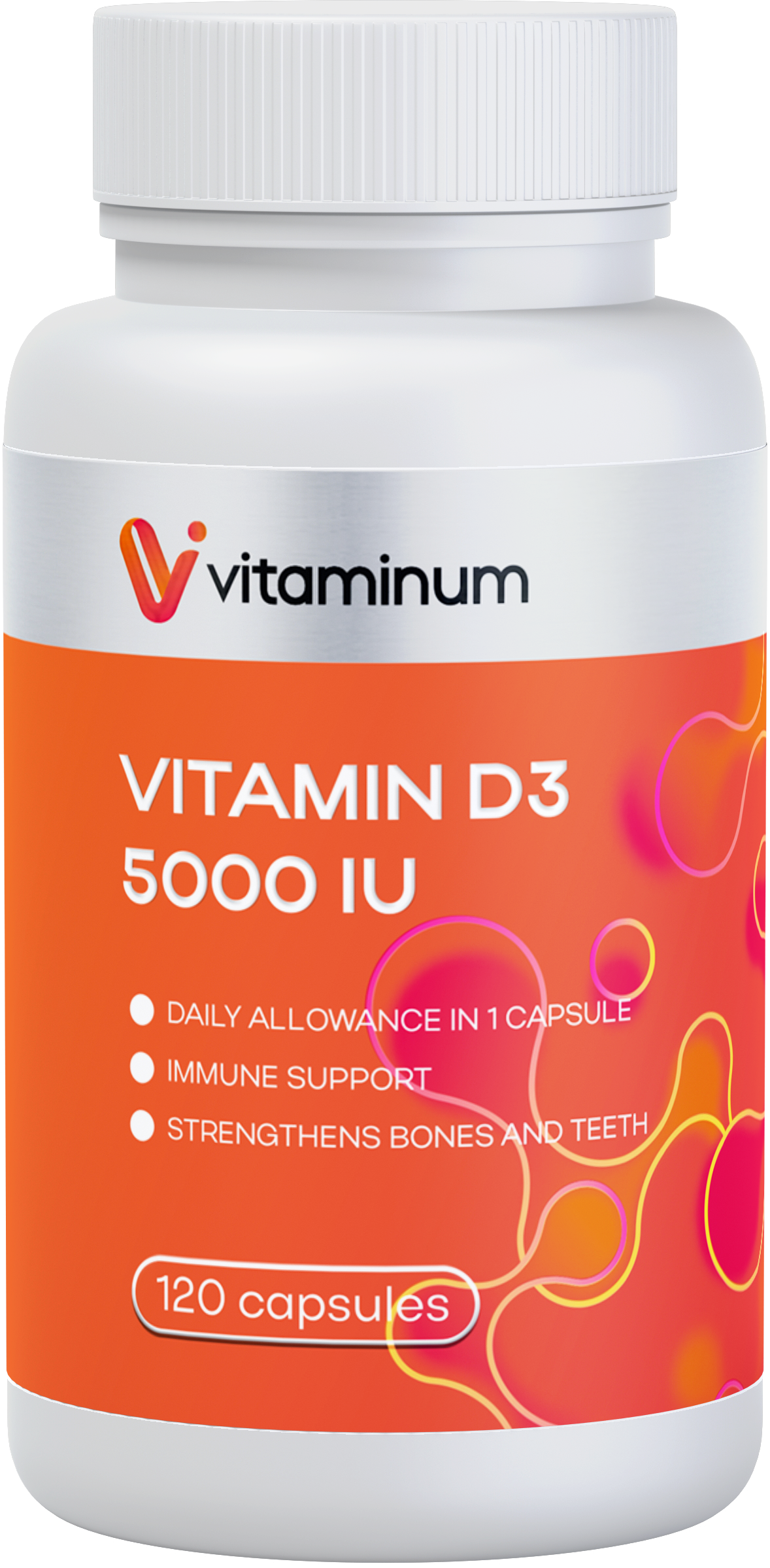  Vitaminum ВИТАМИН Д3 (5000 МЕ) 120 капсул 260 мг  в Перми